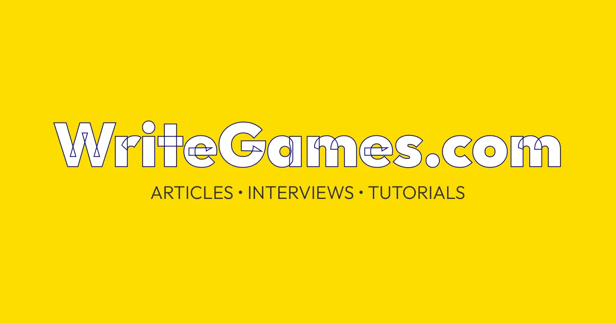 WriteGames.com banner image
